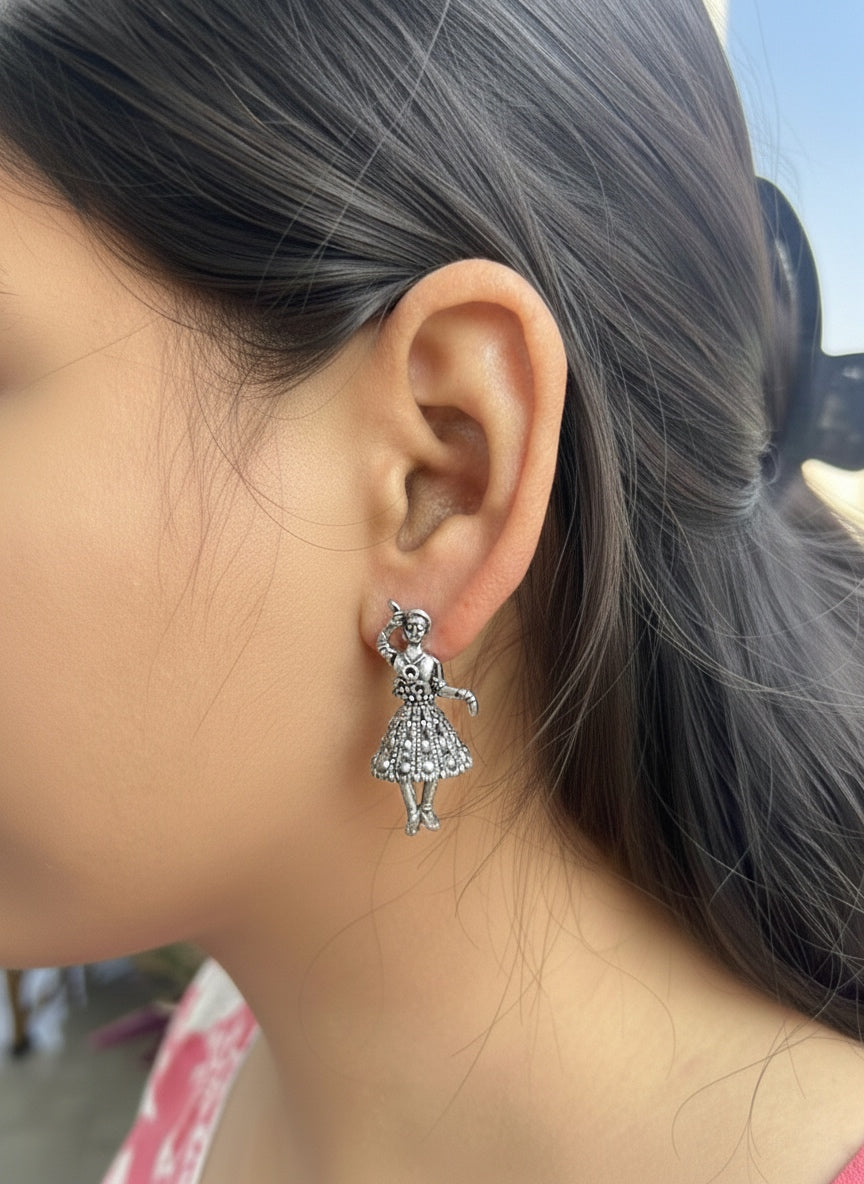 Mini Dancing Diva stud Earrings