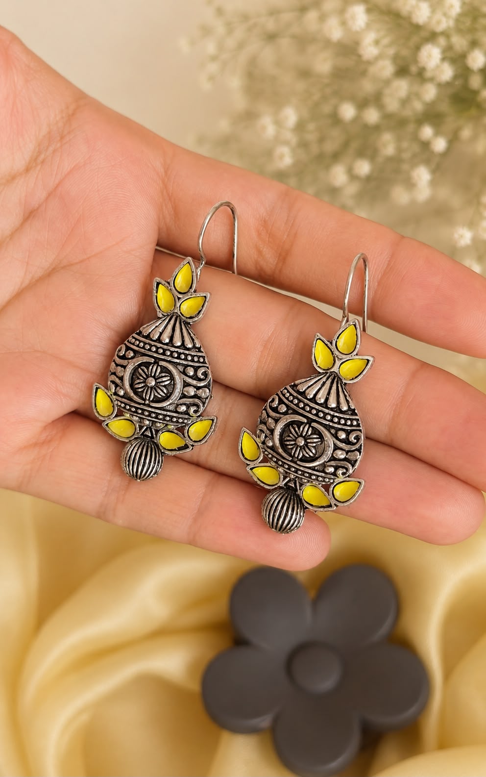 Rakhi Oxidised Elegance Box – Earrings & Girly Accessories