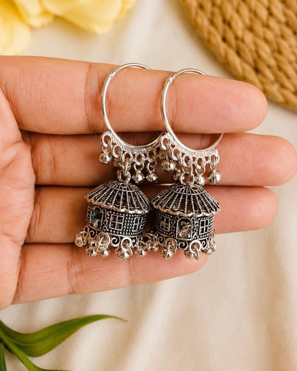 Rakhi Oxidised Elegance Box – Earrings & Girly Accessories